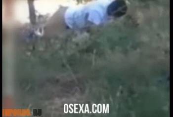 Изумительный узбек секс прямо на улице